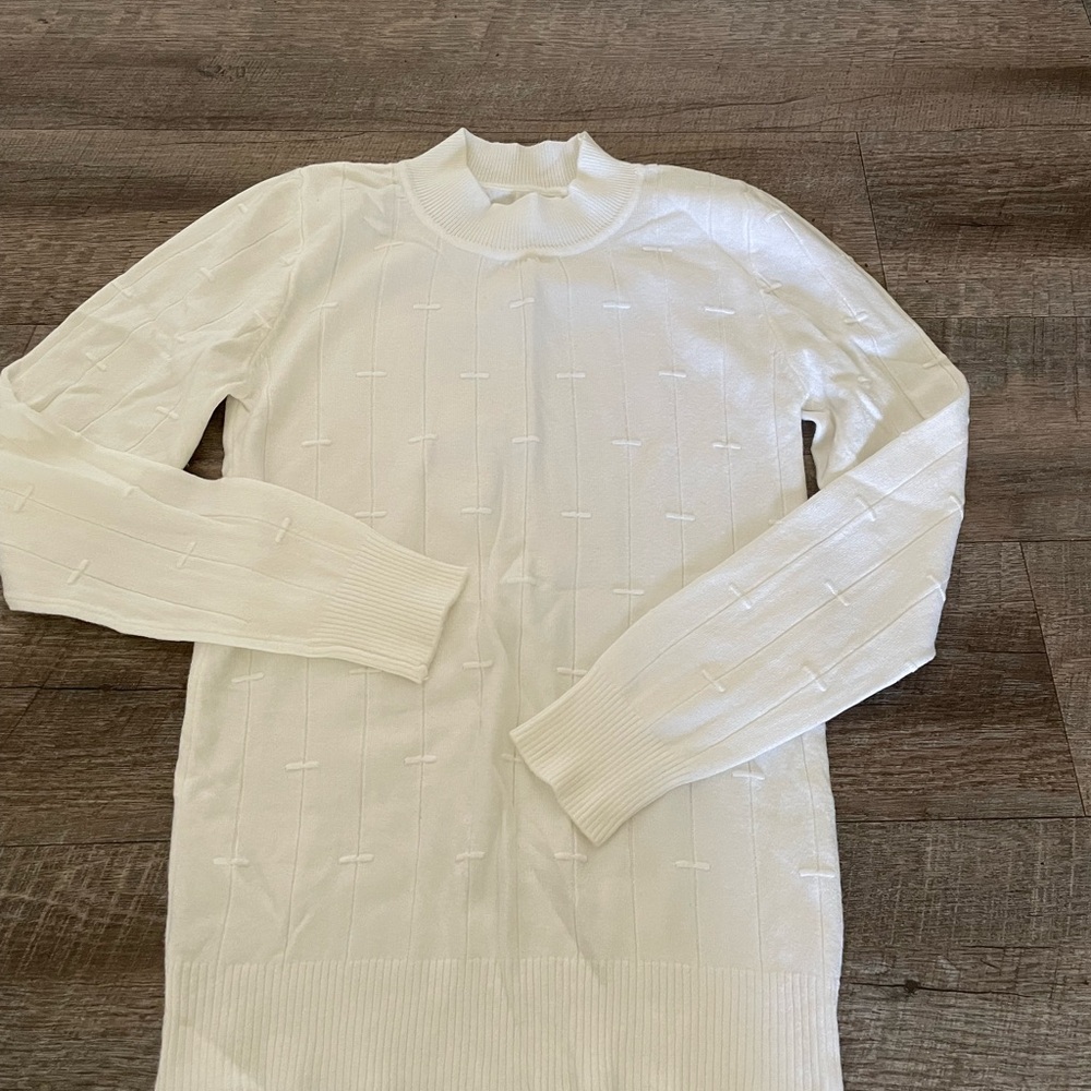 No Boundaries White Cardigan Sweater